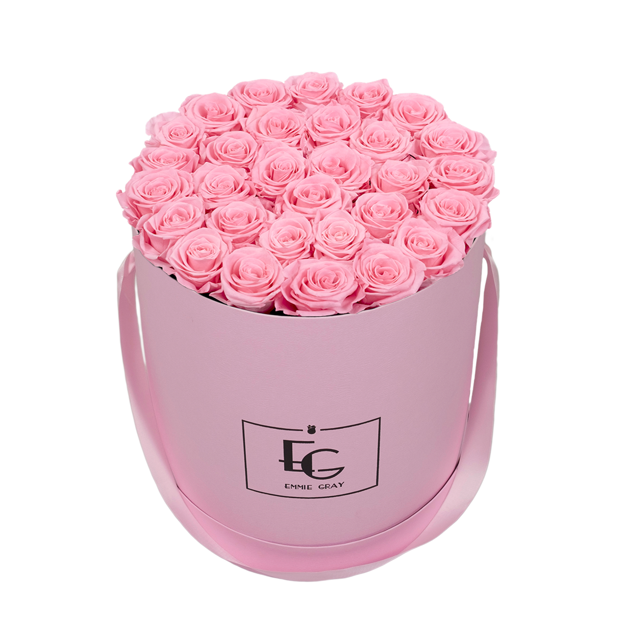 CLASSIC INFINITY ROSEBOX | BRIDAL PINK | L