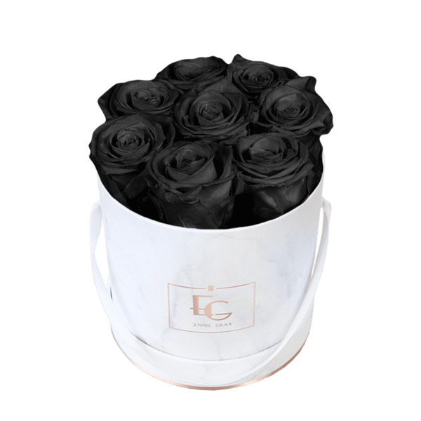 Classic Infinity Rosebox | Black Beauty | S