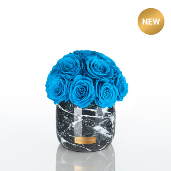 Premium Marble Metallic Infinity | Aquamarine | S