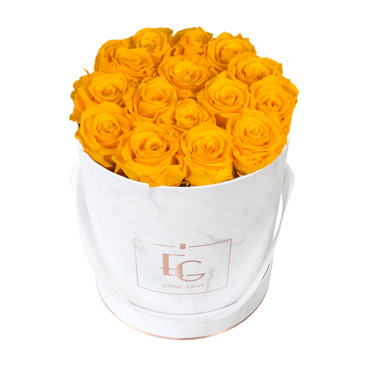 Classic Infinity Rosebox | Sunny Yellow | M