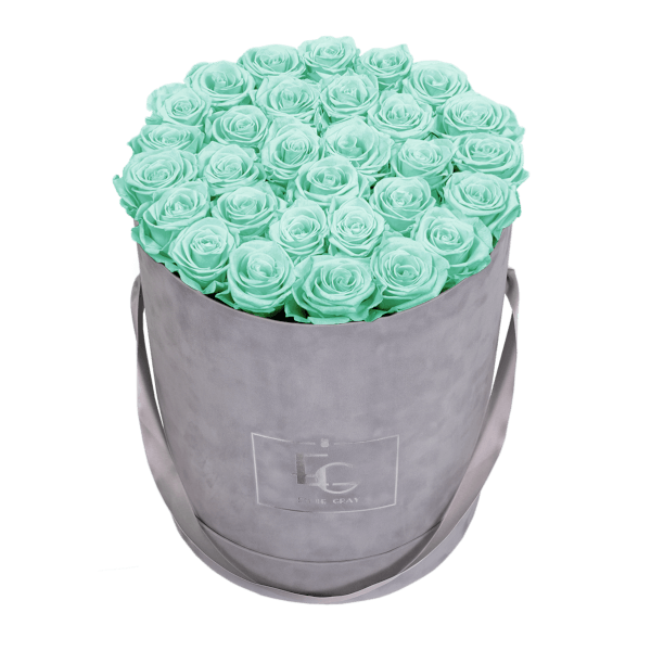 CLASSIC INFINITY ROSEBOX | MINTY GREEN | L