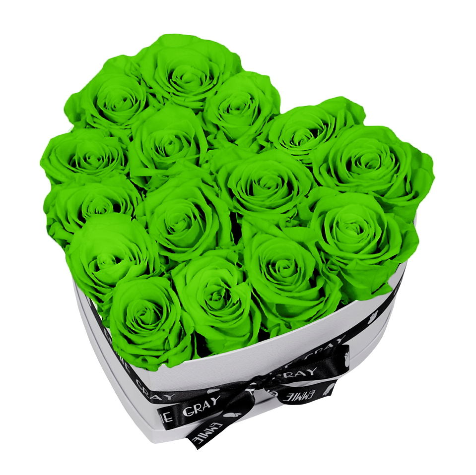 CLASSIC INFINITY ROSEBOX | GREEN GLOW | M