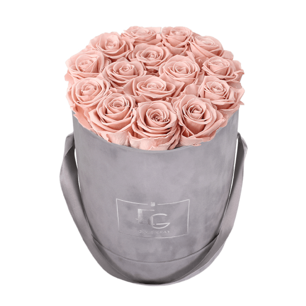 Classic Infinity Rosebox | Antique Pink | M